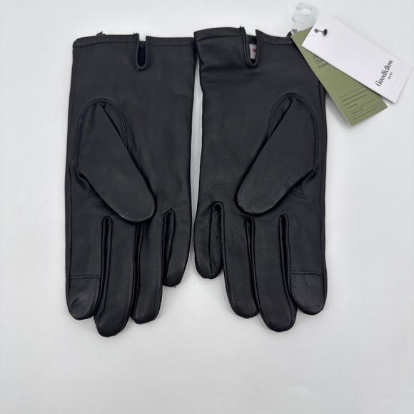 Goodfellow & Co Men's Black Basic Triple Trim Touch Dress Gloves Size M/L - Picture 3 of 5